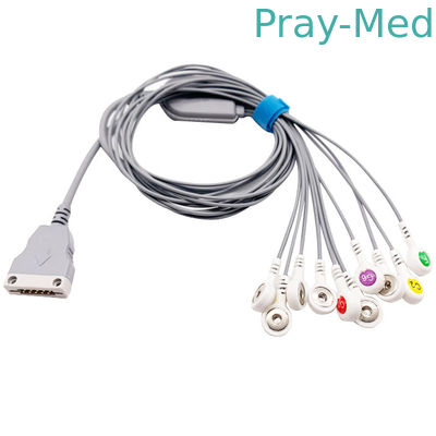 Beneware 10 Führungen ECG Holter Cable mit CER und ISO13485 für Beneware CT-086