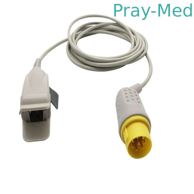 Fingerclip SpO2 Mäk wiederverwendbares erwachsenes Verbindungsstück Jacke 8pin der Sensor-TPU