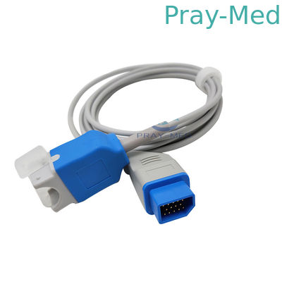 Adapter-Kabel 2.4m Nihon Kohden Spo2 14 Jacke Pin JL-900P TPU
