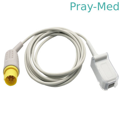 Erweiterungs-Kabel Datascope Spo2 Mäk Spo2 Adapter verkabeln 8pin Verbindungsstück 2.4m