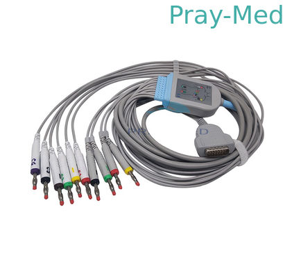 Ekg-Kabel Führung TPU GE Marquette 10 mit Banane 4,0 2029893-001