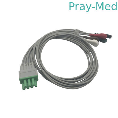 Geduldiges Kabel 5 AHA ECG führen kompatibles für Mindray-Telemetrie-Verschluss