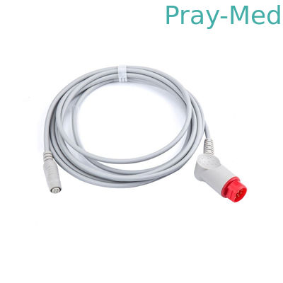 Mindray IBP Länge des Wandler-Adapter-Kabel-TPU des Material-3.6M für Verbindungsstück T5/T8