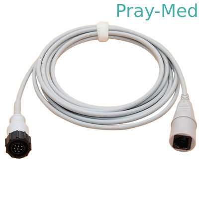 Barde 8 Durchmesser Abbott des Pin-Invasionsblutdruck-Kabel-5,0 mit schwarzer Farbe