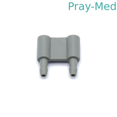 Marquette Double Tube Female Neonatal verdoppeln das Plastik NIBP-Stulpen-Verbindungsstück 10g