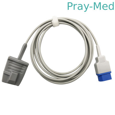 Erwachsener Fingerclip Spo2 Sensor für Nord-Verbindungsstück 3m Meditec 8pin
