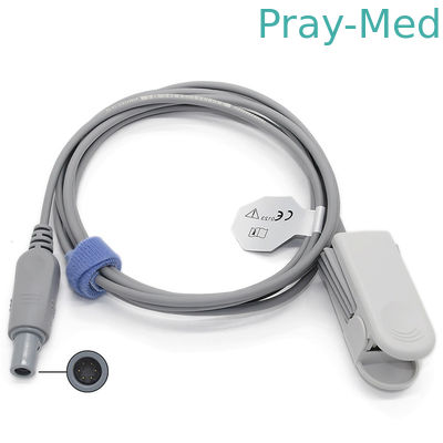 Jacken-Kabel Edan Adult Spos 2 des Sensor-6pin Verbindungsstück-60 des Grad-3m TPU