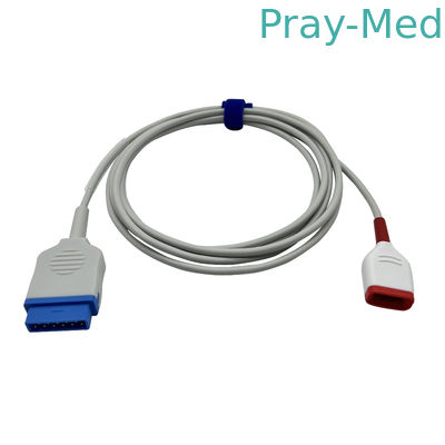 Regenbogen  4085 GE RD SATZ SpO2 befestigtes GE Doppelverbindungsstück des Adapter-Kabel-11pin